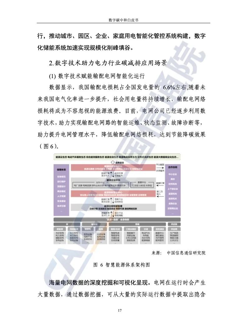 中國信通院：2021年數字碳中和白皮書