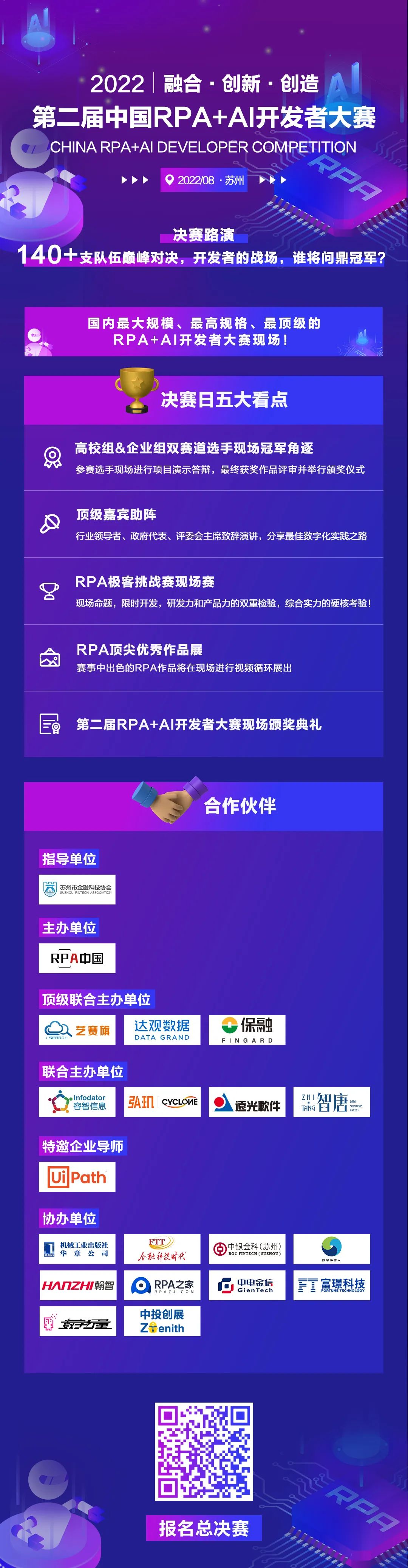 邀請函 | 「第二屆中國RPA+AI開發者大賽」總決賽，共同見證冠軍榮耀！