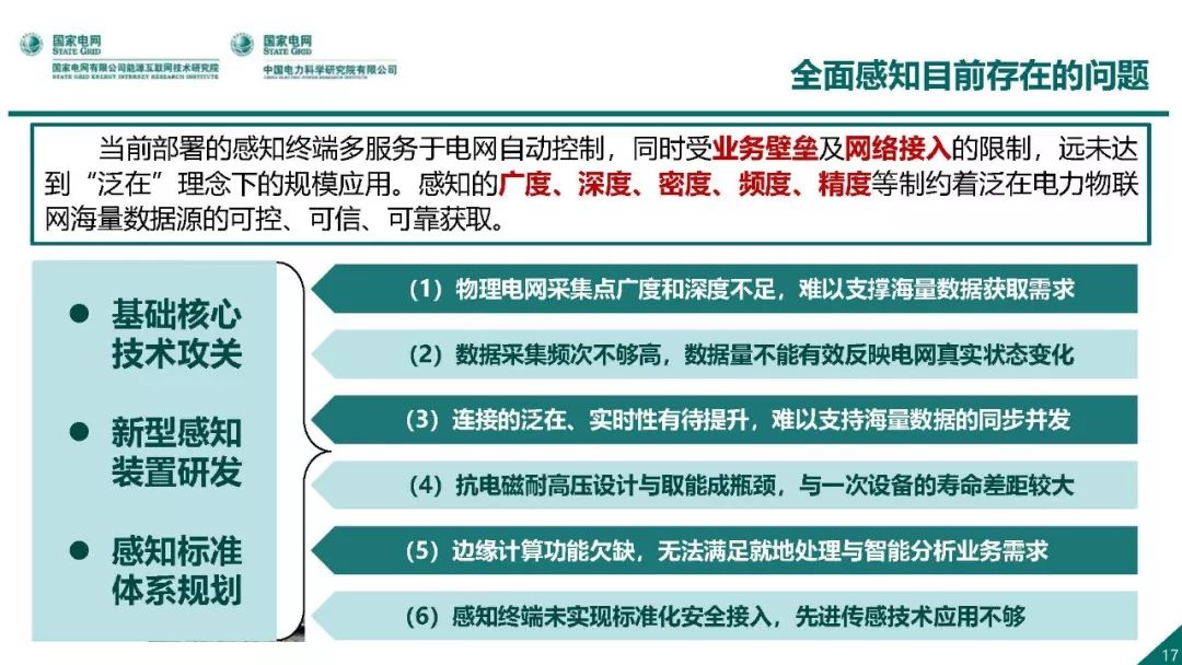 熱點報告 | 國網能源互聯網技術研究院王繼業：泛在電力物聯網感知技術框架與應用布局